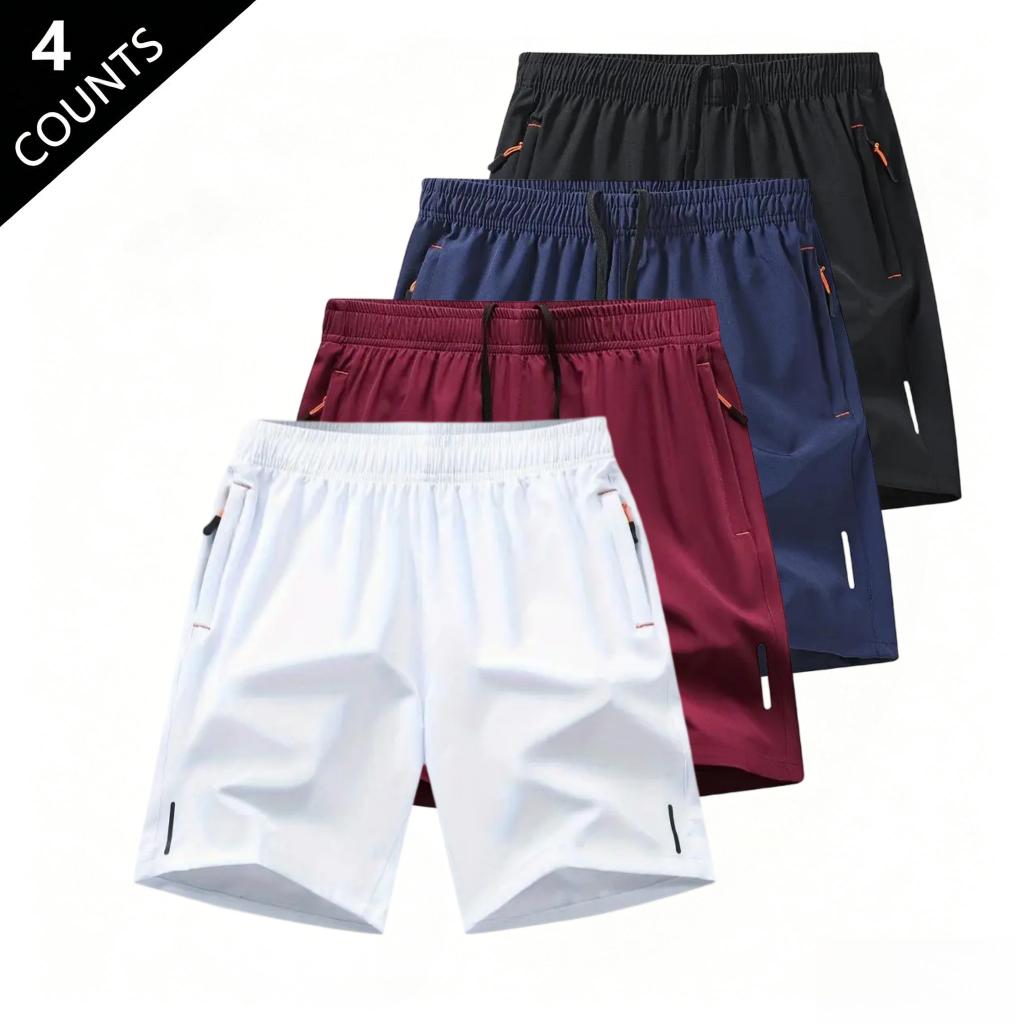 EasyMove™ Men’s Lightweight Shorts with Secure Zip Pockets