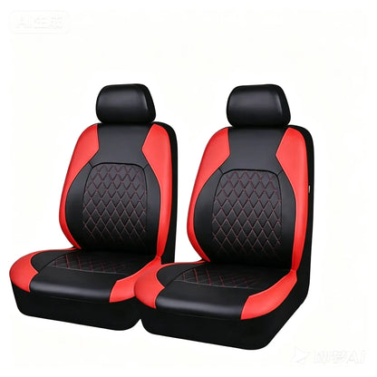 ⭐ 9-piece Universal Fit Leather Car Seat Cover Set