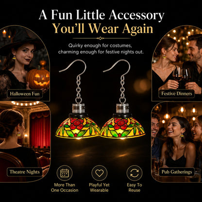 ✨Mini Chandelier Light Earrings For Costume Party Looks