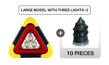 🔥3-IN-1 Solar Emergency Triangle Warning Light at the Roadside