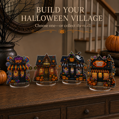 Sparkling Halloween Candy Shop Tabletop Decor Kit