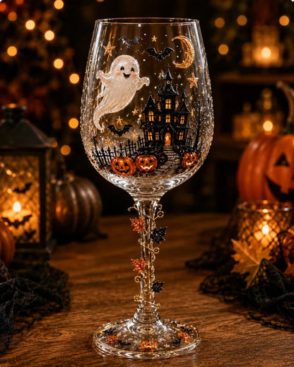 👻🎃Halloween Wine Glass Collection Gift Box Set