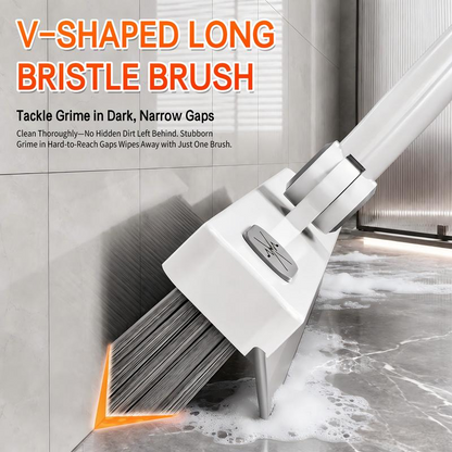 🧽 360° Swivel Window Track Cleaner – Extendable No-Touch Cleaning Tool