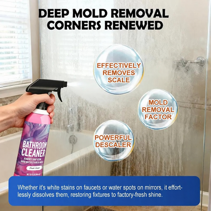 🔥Bathroom Cleaner – Dissolves Limescale & Mold, Inhibits Regrowth. Sparkling Bathroom – Grab Yours! ✅