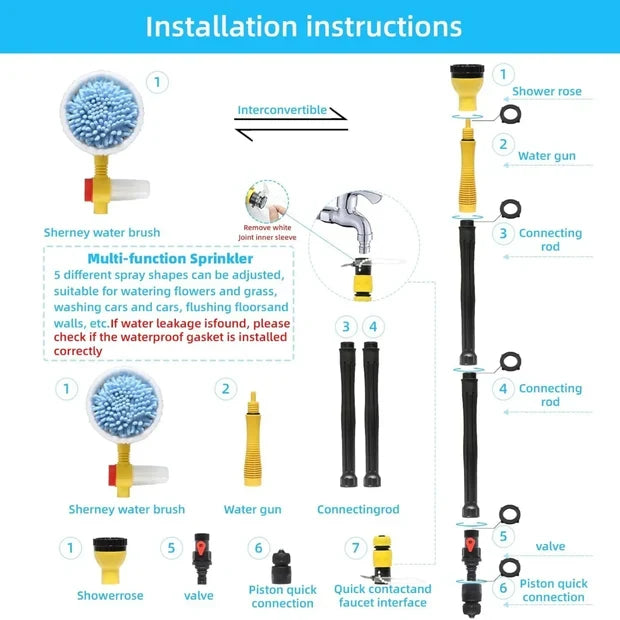 Automatic Hydraulic Washing Brush