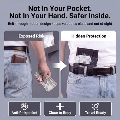🔥LAST DAY SALE 50% OFF✨Concealed anti-theft travel waist bag