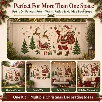 🔥Last Day 49% OFF 🌿Garden Bloom Wall Stencil Kit✨