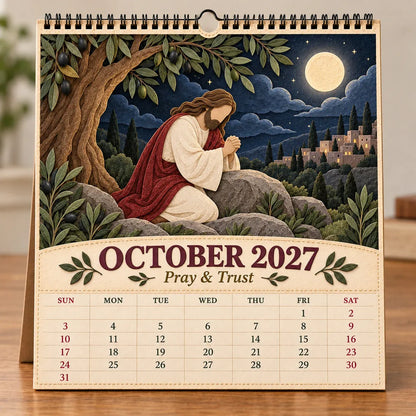 ✝️ 2027 Walking With Jesus Wall Calendar