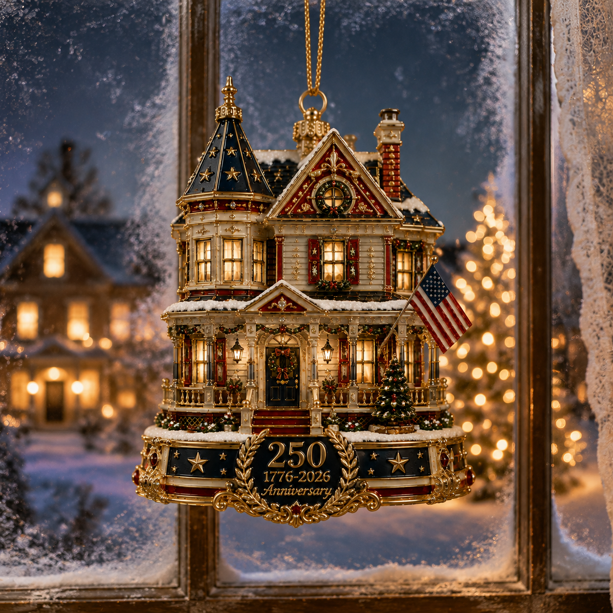 🔥Last 10pcs🔥250th Anniversary Heritage Estate Christmas Ornament