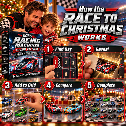 🏁 2026 Racing Machines Advent Calendar – 24 Unique Racers
