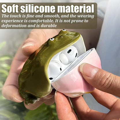 3D Frog AirPods Case - The Cute Personality Upgrade Your Earbuds Deserve