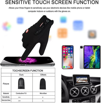 Waterproof Touchscreen Gloves for Outdoor Working