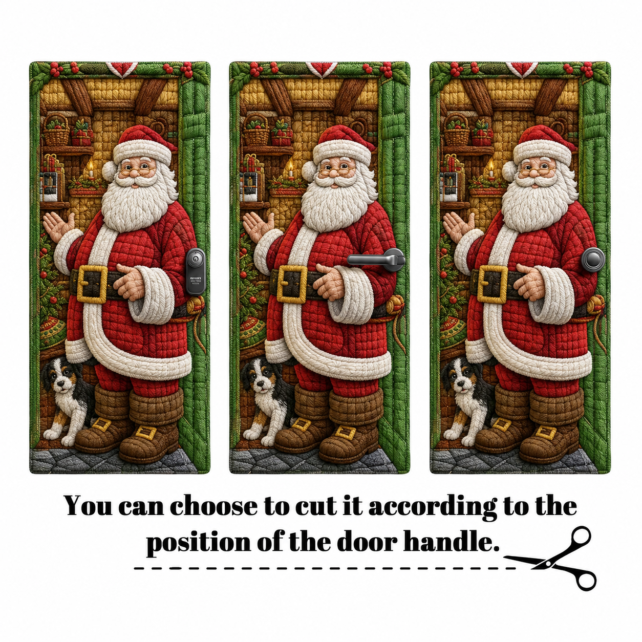 Last day 50% OFF🌟2026 3D Christmas front door decoration