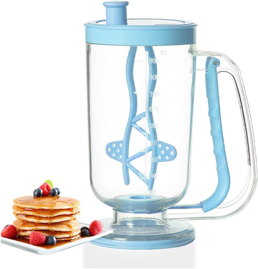 Pancake Batter Dispenser with Mixer
