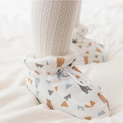 👶Warm fur baby boots