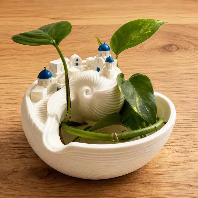 🌊Santorini Catchall Bowl