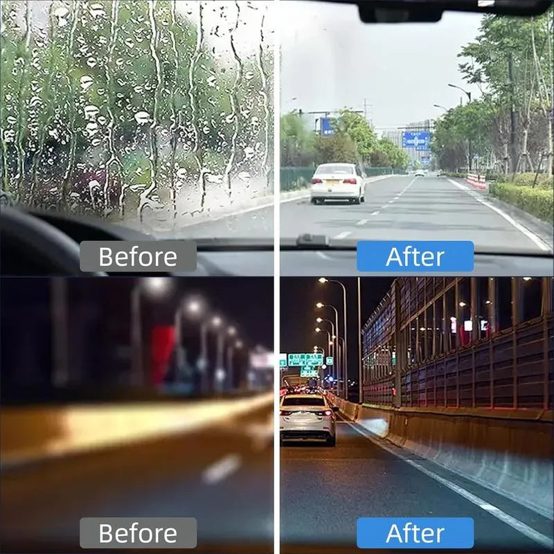 🔥Car Glass Oil-Film Remover
