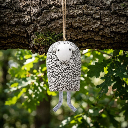 Handmade Whimsical Animal Wind Chime Ornaments