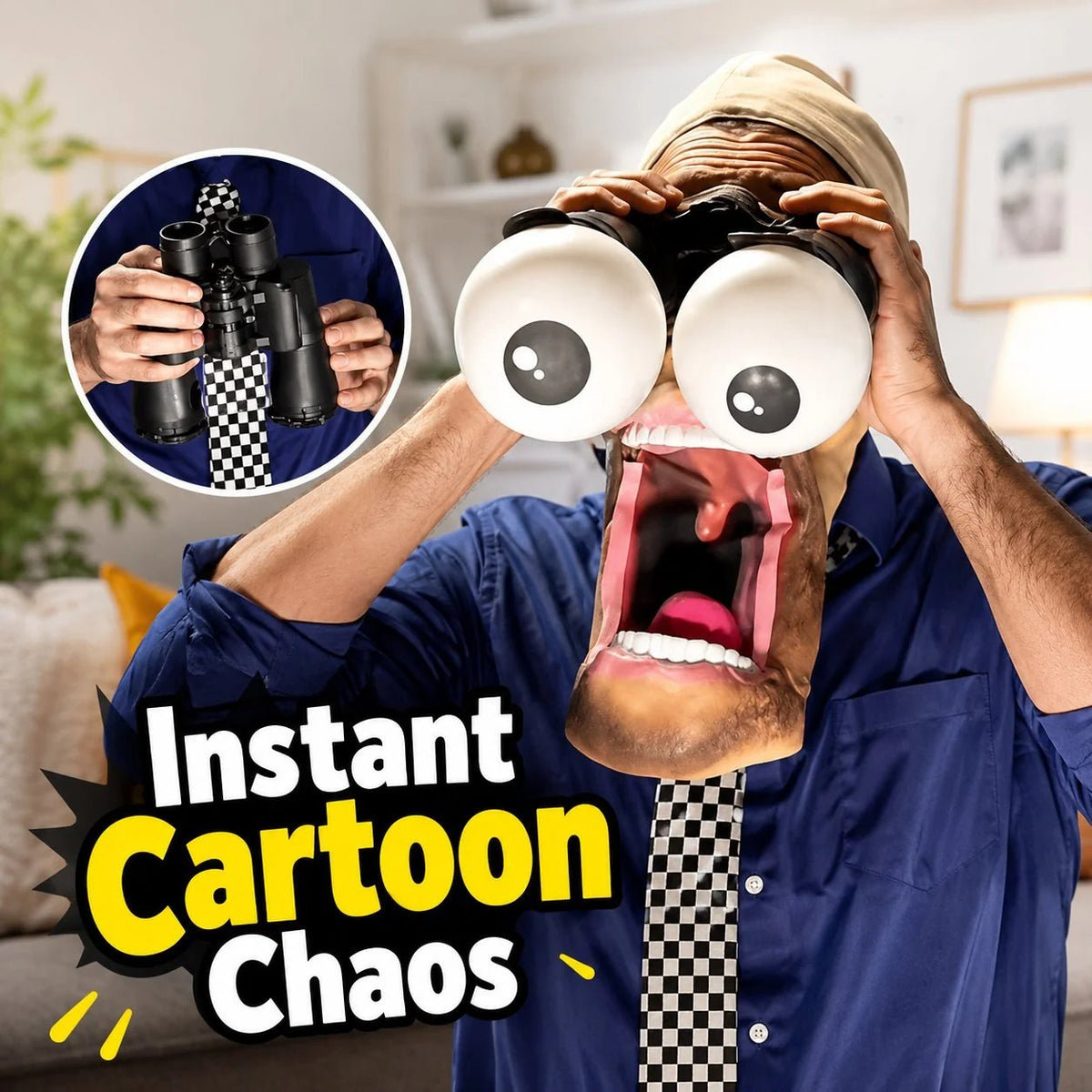 💯🤪Epic Jump-Scare & Party Icebreaker Mask🚀