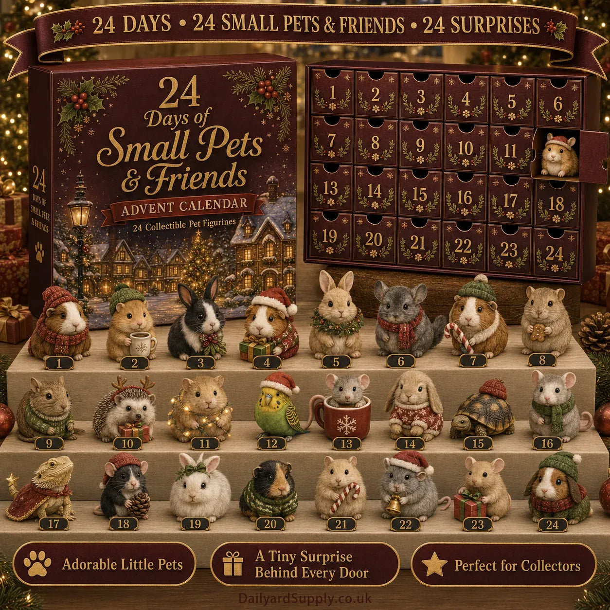 🐹 24 Days of Small Pets & Friends Advent Calendar