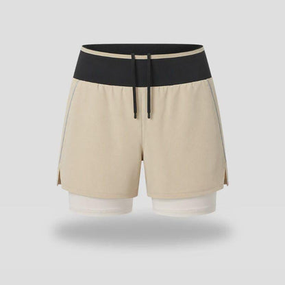 Marathon Pro Shorts — Front Mesh Storage Belt · Right Inner Liner Phone Pocket · Rear Zip Pocket · Anti-Chafe Liner