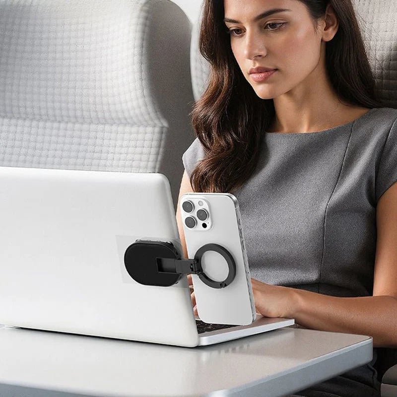 Multi-Function 3-in-1 Phone Stand with Magnetic & Suction Mount