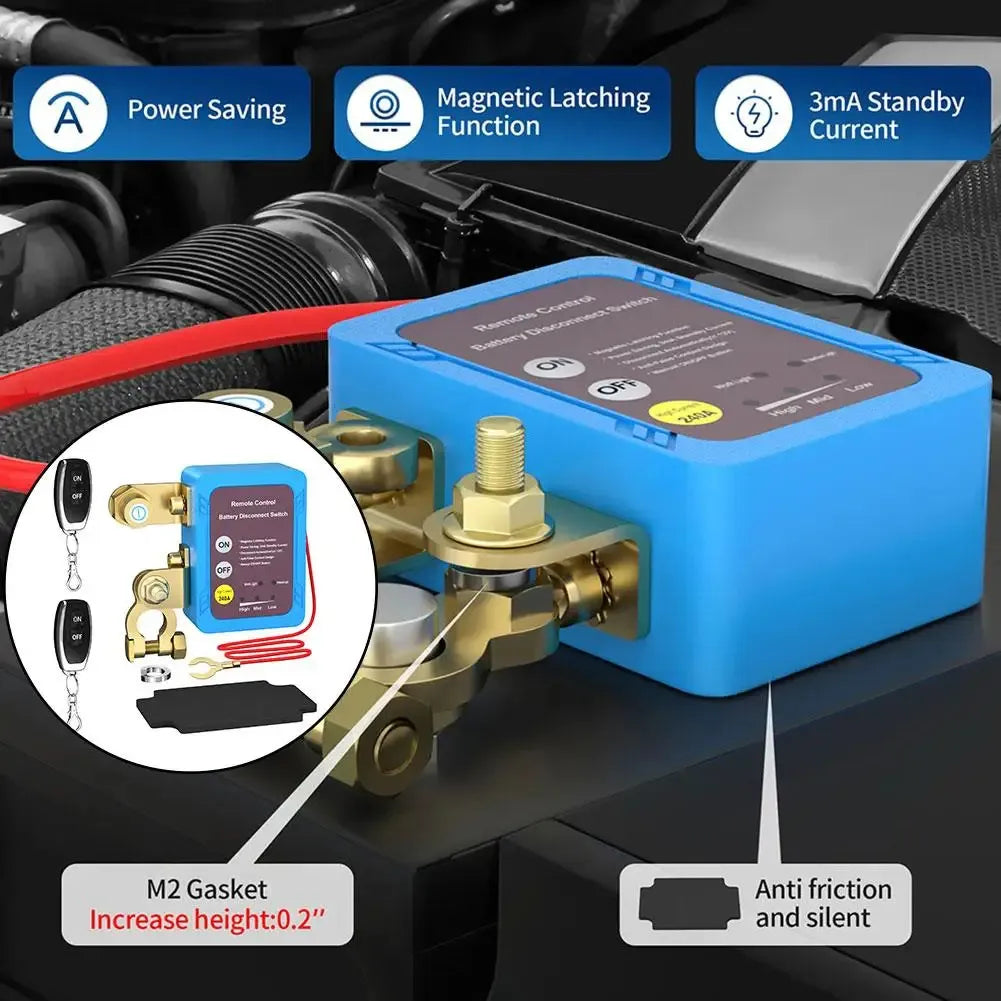 🔥🔒⚡Remote control of car devices for anti-theft safety