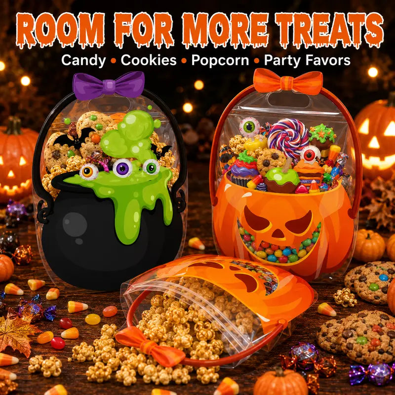 👻 Halloween Goodie Bags – Spooky Trick or Treat Candy Bags for Kids, Parties & Classroom