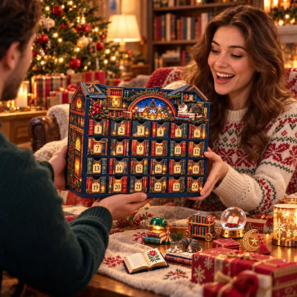 ⏳ Last Day 49% OFF – 📚 24 Nights of Bookish Joy Advent Calendar | 24 Unique Mini Literary Treasures for Readers & Book Lovers 🎄