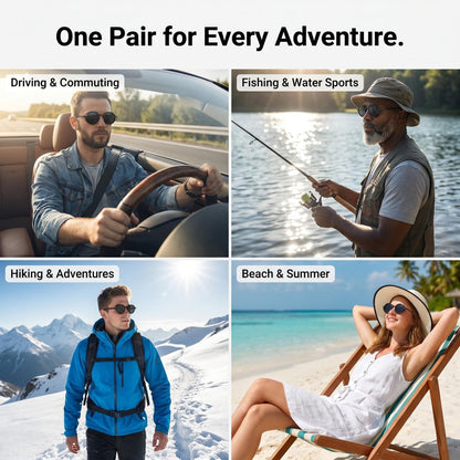 Adjustable ND Filter Lens Sunglasses
