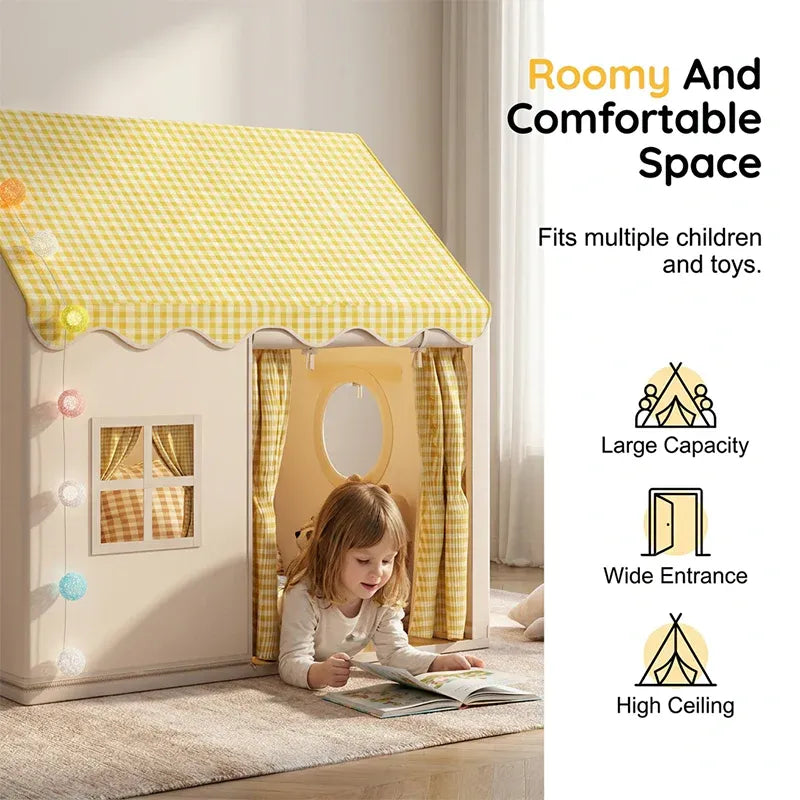 🏆LAST DAY 69% OFF🏠Children's Play Tent Castle✨