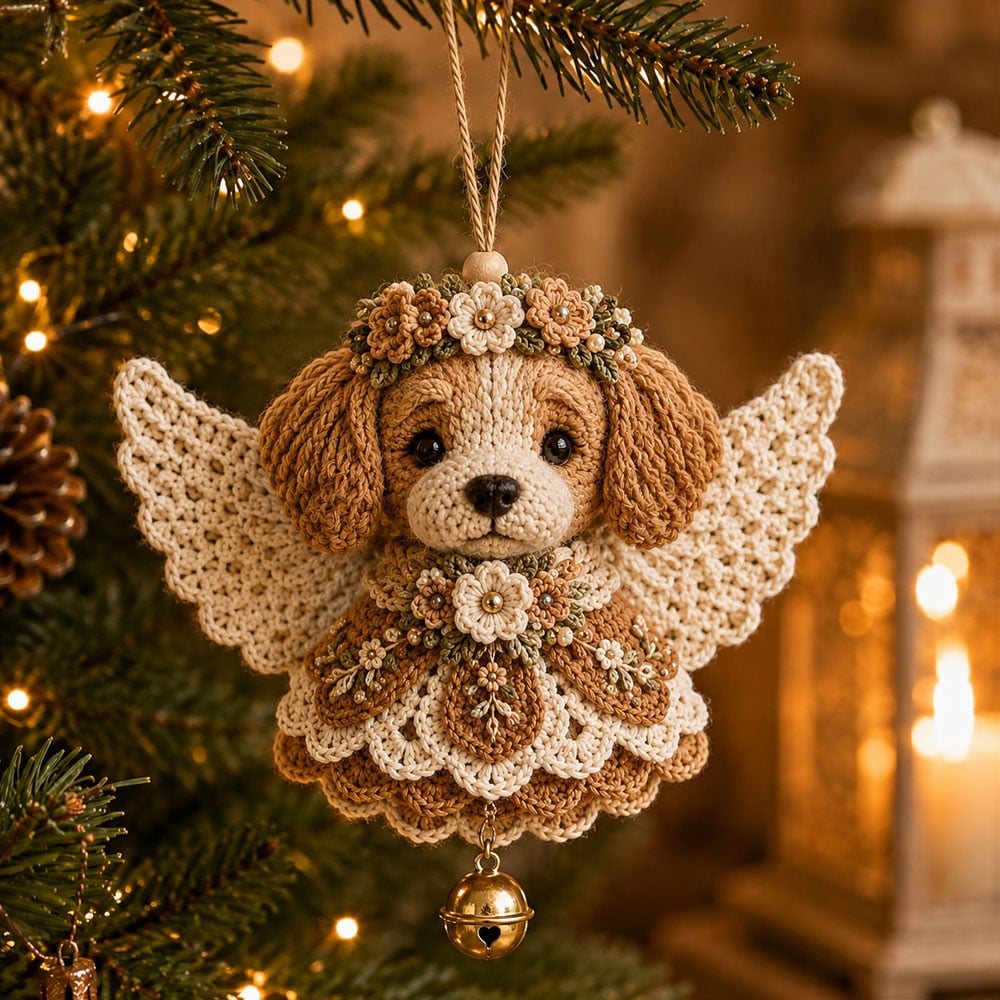 🎉🪽 Animal Angel Crochet Ornament DIY Kit