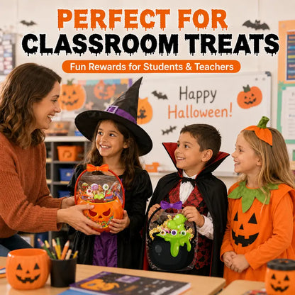 👻 Halloween Goodie Bags – Spooky Trick or Treat Candy Bags for Kids, Parties & Classroom