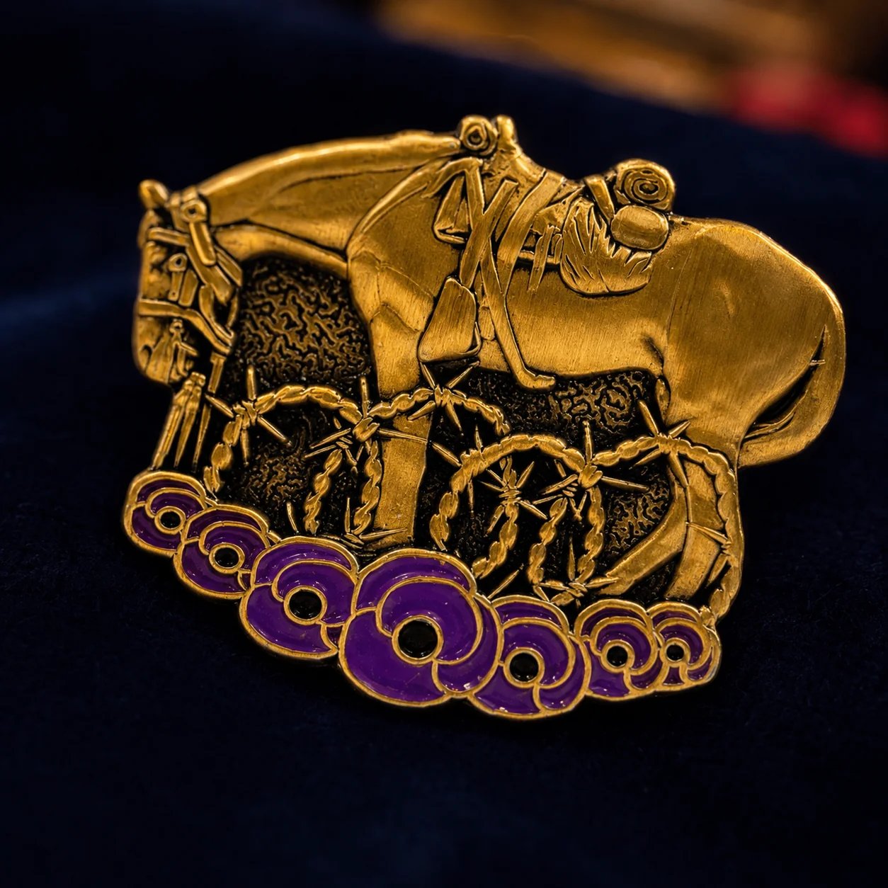 War Horse Remembered Brooch