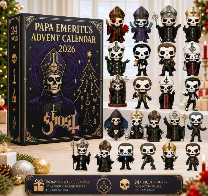 🔥LAST DAY 49% OFF-Papa Emeritus Advent Calendar 2026 🎁 24 Gifts Inside!