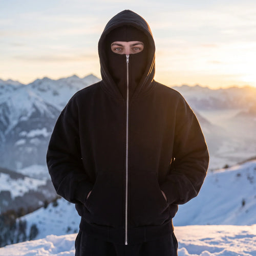 M-S Zipped Hoodie (unisex)