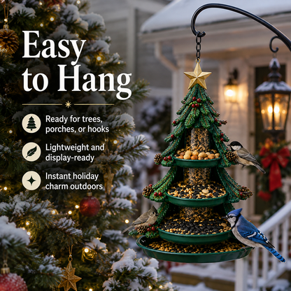 🎄 Christmas Bird Feeder Collectio – Festive Hanging Garden Feeders for Wild Birds