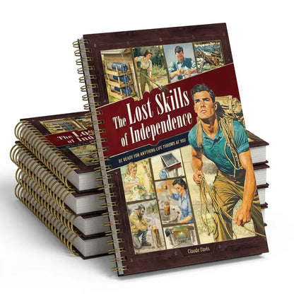 🔥The Lost Skills of Independence Book | 200 Life-Saving Skills