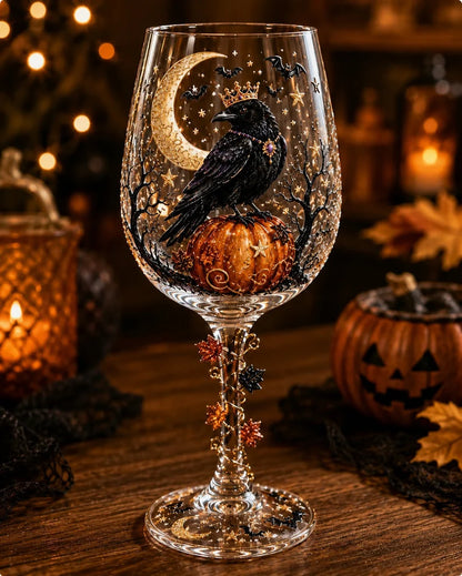 👻🎃Halloween Wine Glass Collection Gift Box Set