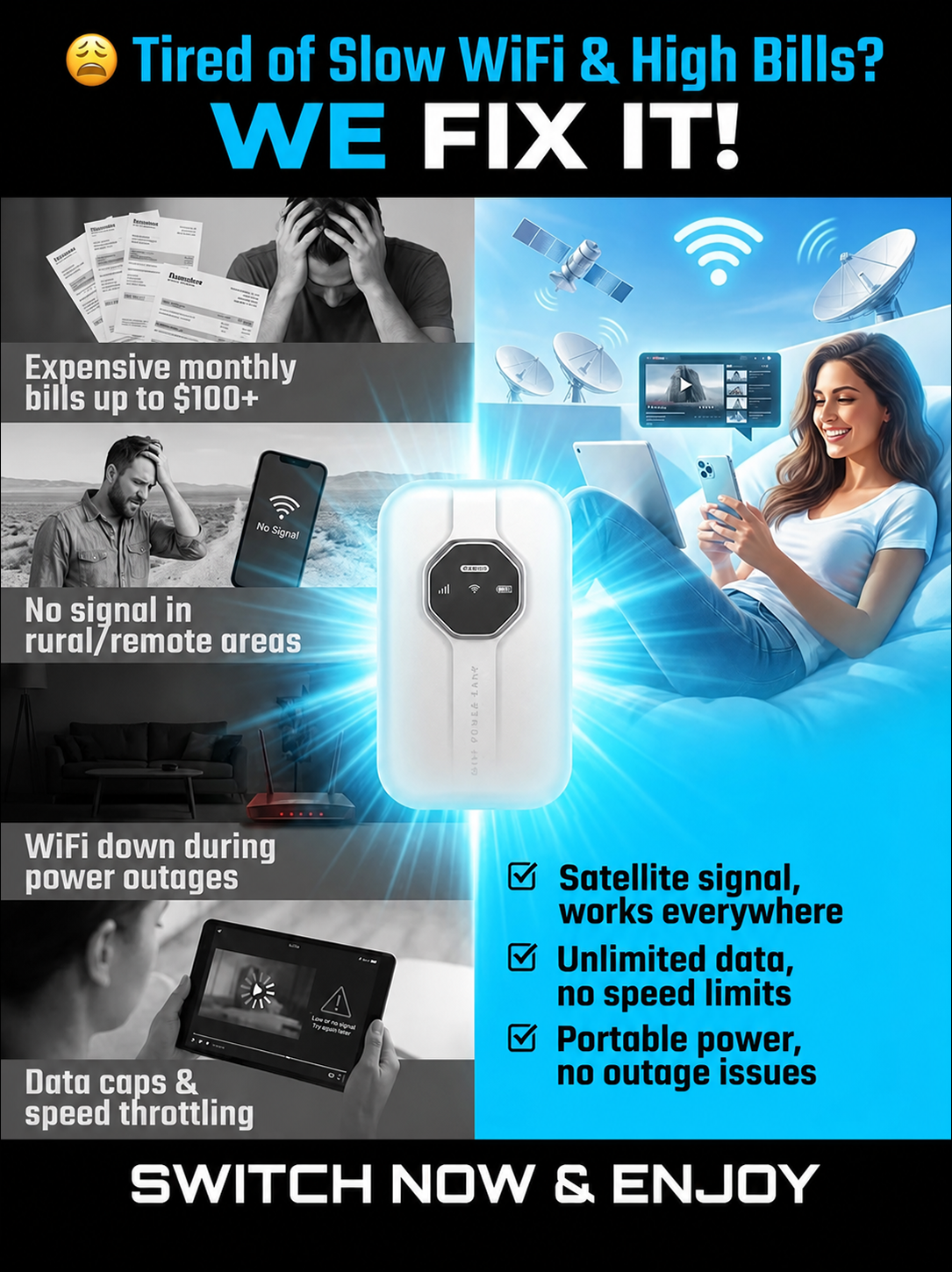 [Global Coverage] Boundless Portable Wi-Fi– 🛡️