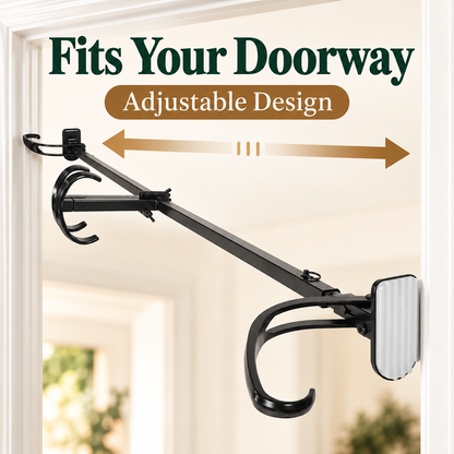 🎄Front Door Garland Hanger – Adjustable, Heavy-Duty Cast Iron Decor Holder