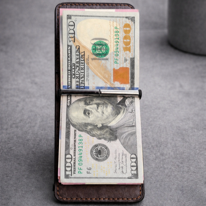 The Slim Wallet That Keeps Your Cash Secure, Organized & Always Within Reach 💵
