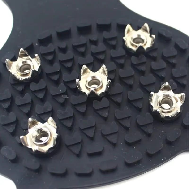 5-Prong Anti-Slip Spikes For Safe Winter Walks – Compatible With All Types Of Footwear