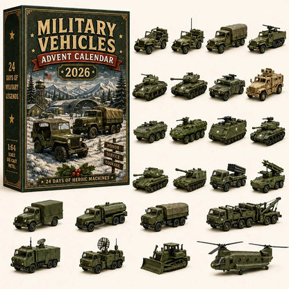 ⭐🚗 2026 Vehicle Advent Calendar Collection – 24 Days of Classic Machines, Trucks & Military Legends 🎁✨