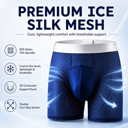 Premium All-Day Comfort IceSilk Mesh Men's Boxer