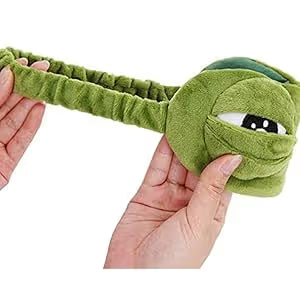 🐸 3D Cute Frog Sleep Mask