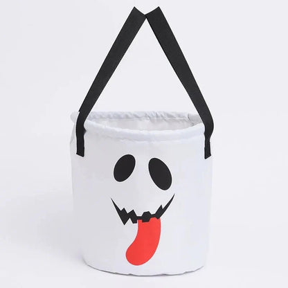 👻 Glow-in-the-Dark Halloween Candy Basket – LED Trick-or-Treat Bag