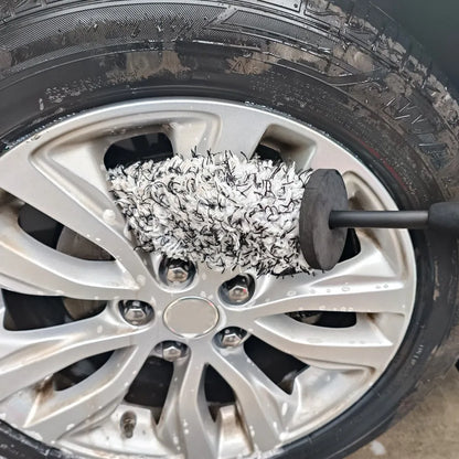 V+ Wheel Barrel Brush, Cleaning Brush for Wheels, 1 Pack