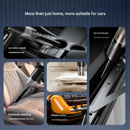 🔥Wireless  Handheld Car Vacuum Cleaner Portable Cordless , Vacuum Cleaner with Multi-Nozzles