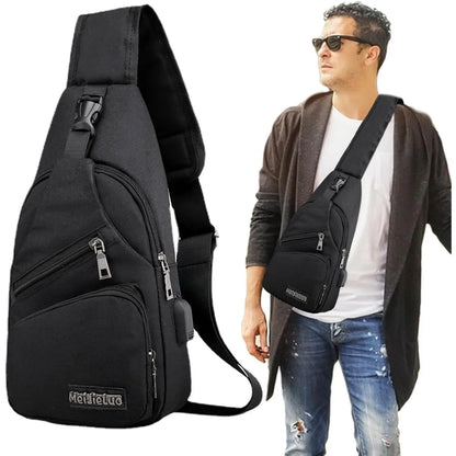 Men’s Lightweight Waterproof Sling Bag